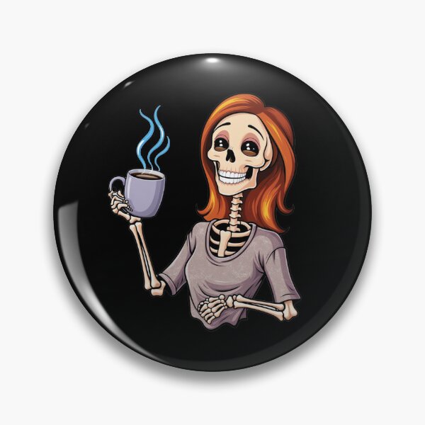 Item preview, Female Skeleton Coffee 03 designed and sold by gabrieltiveron.