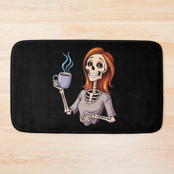 Item preview, Female Skeleton Coffee 03 designed and sold by gabrieltiveron.