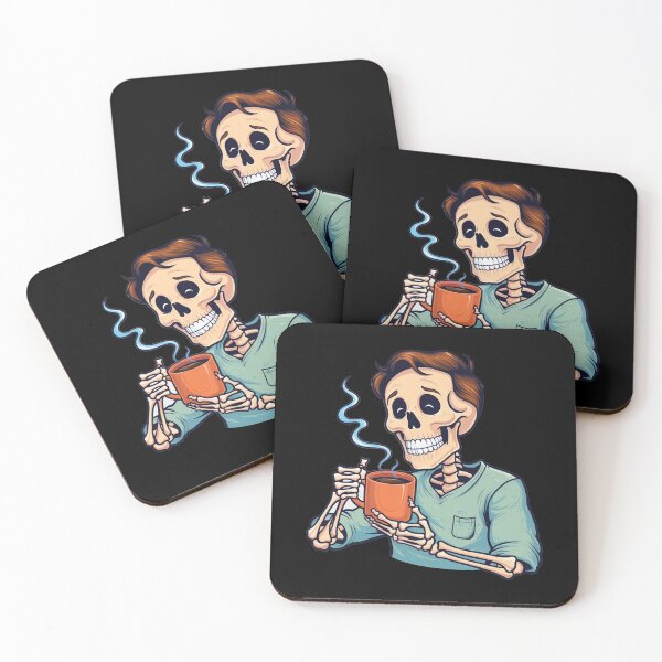 Item preview, Skeleton Coffee 02 designed and sold by gabrieltiveron.