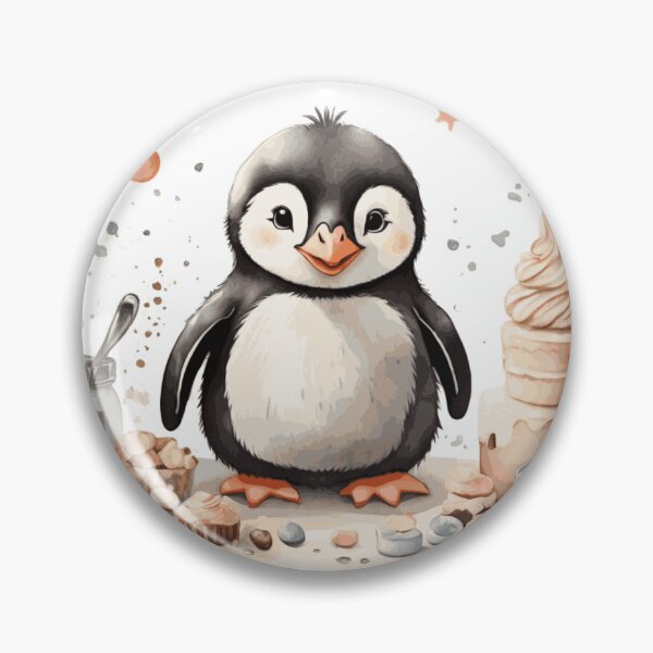 Item preview, Penguin Pastry Chef designed and sold by Pawsandco.