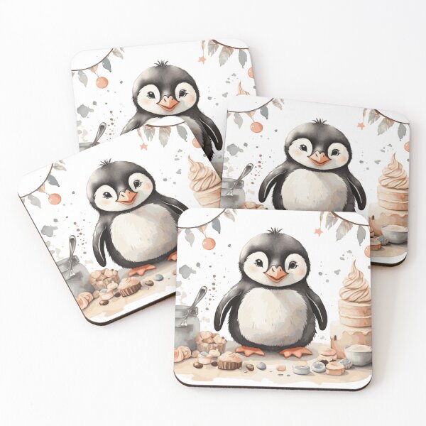 Item preview, Penguin Pastry Chef designed and sold by Pawsandco.