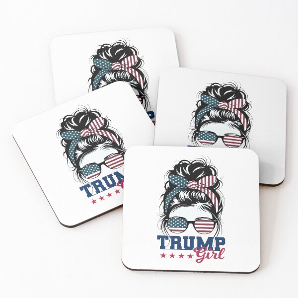 Item preview, Trump Girl 2024 Messy Bun designed and sold by Kannan-Ravi.
