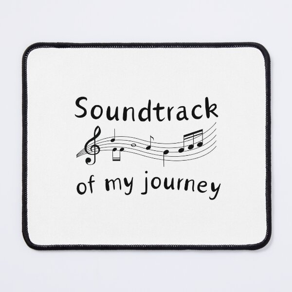 Item preview, Soundtrack of My Journey Music Notes designed and sold by ToxiCool.