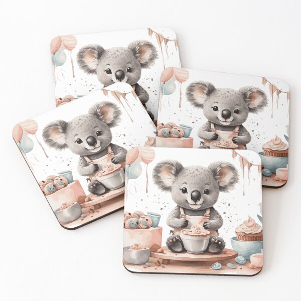 Item preview, Koala Pastry Chef designed and sold by Pawsandco.