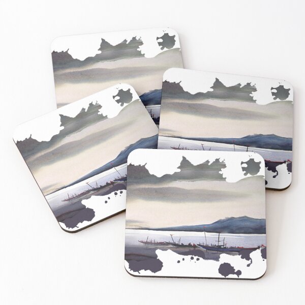 Item preview, watercolor landscape composition designed and sold by SamirArt.