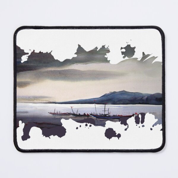 Item preview, watercolor landscape composition designed and sold by SamirArt.