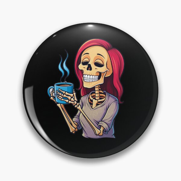 Item preview, Female Skeleton Coffee 06 designed and sold by gabrieltiveron.