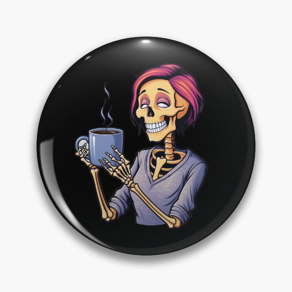 Item preview, Female Skeleton Coffee 07 designed and sold by gabrieltiveron.