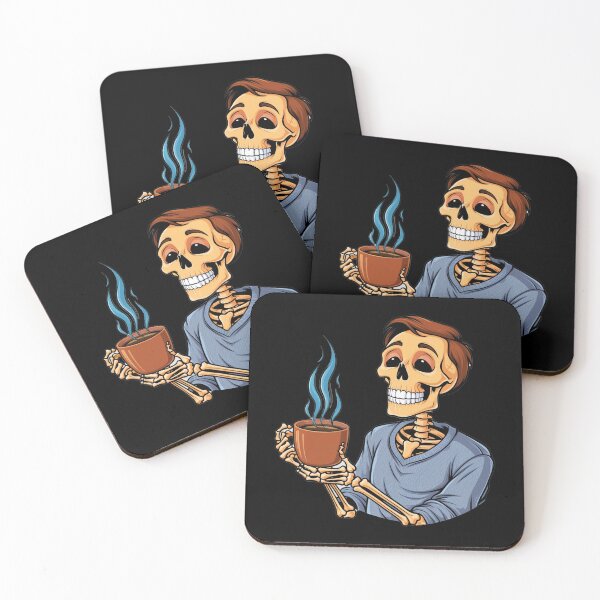 Item preview, Skeleton Coffee 04 designed and sold by gabrieltiveron.