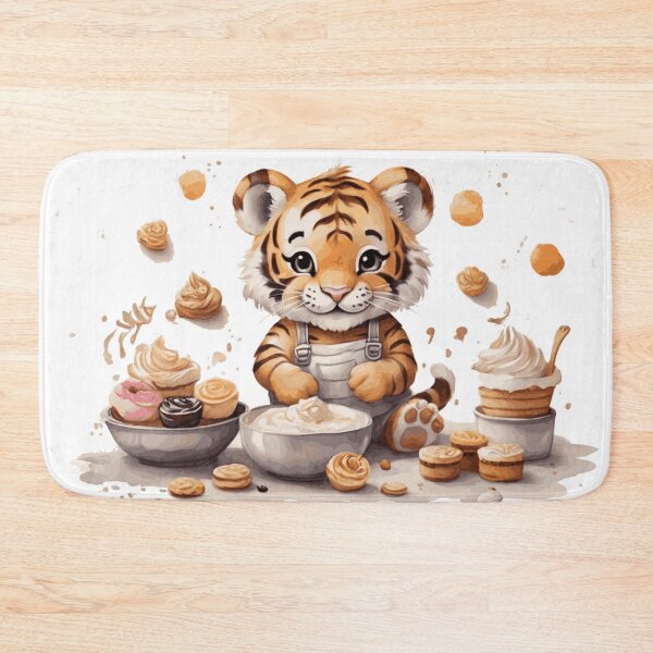 Item preview, Tiger Pastry Chef designed and sold by Pawsandco.