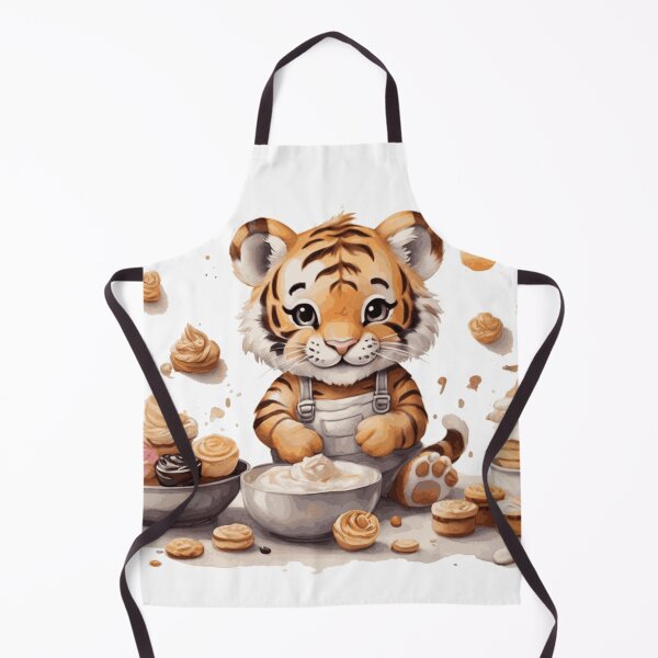 Item preview, Tiger Pastry Chef designed and sold by Pawsandco.