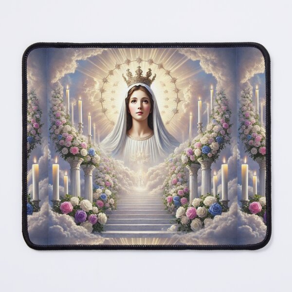 Item preview, Ascension of Holy Mary: Graceful Light in the Heavenly Clouds designed and sold by Meta2Physical.