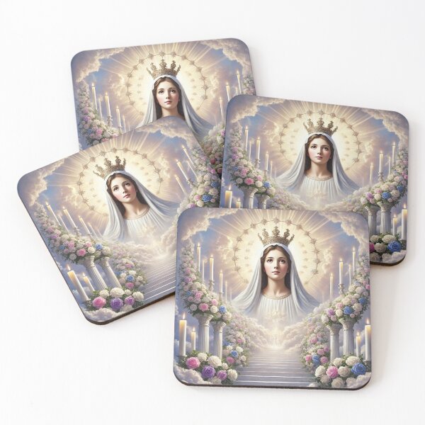 Item preview, Ascension of Holy Mary: Graceful Light in the Heavenly Clouds designed and sold by Meta2Physical.