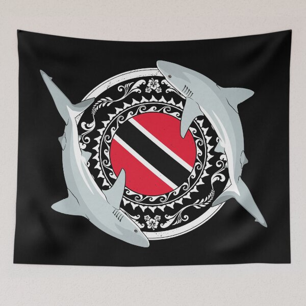 Item preview, Caribbean reef shark Trinidad Tobago designed and sold by NicGrayGraphic.