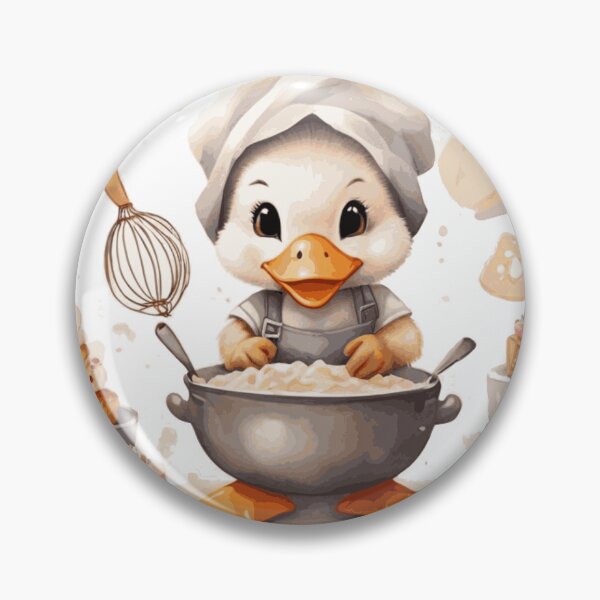 Item preview, Duckling Pastry Chef designed and sold by Pawsandco.