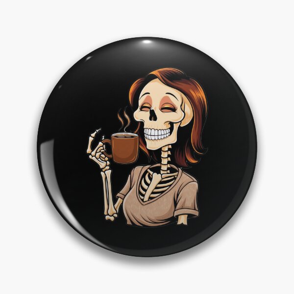 Item preview, Female Skeleton Coffee 09 designed and sold by gabrieltiveron.
