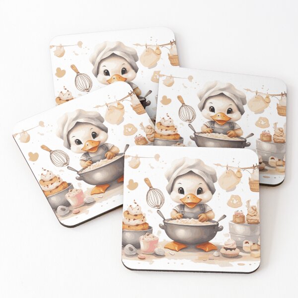 Item preview, Duckling Pastry Chef designed and sold by Pawsandco.