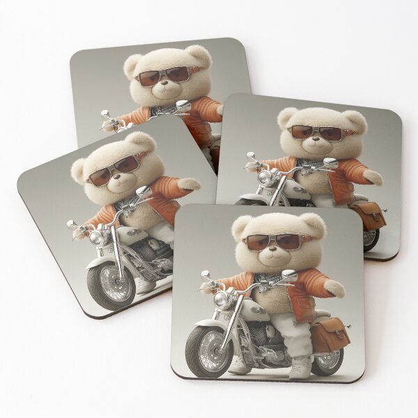Item preview, Osito en moto designed and sold by Osintown.