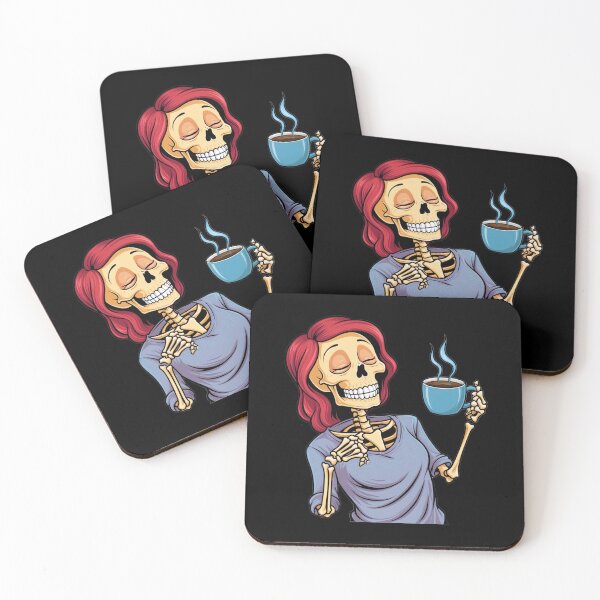 Item preview, Female Skeleton Coffee 10 designed and sold by gabrieltiveron.