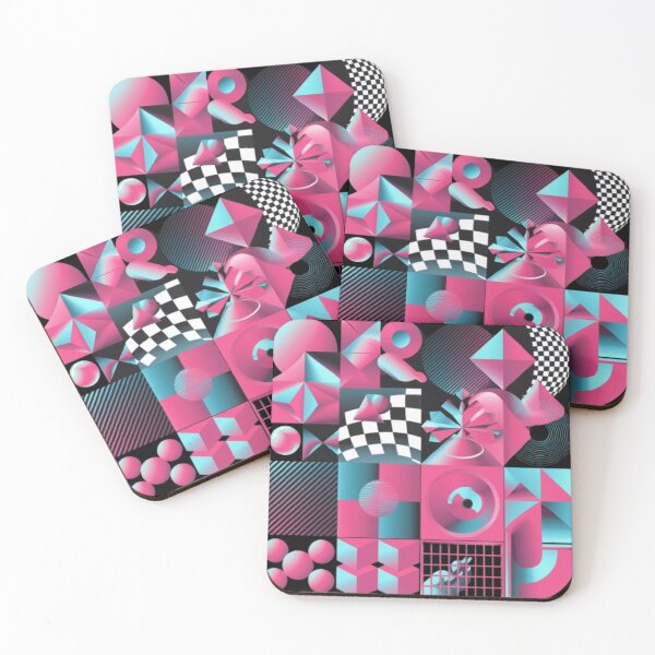 Item preview, Abstract geometric figures with a bird designed and sold by MargoMalej.