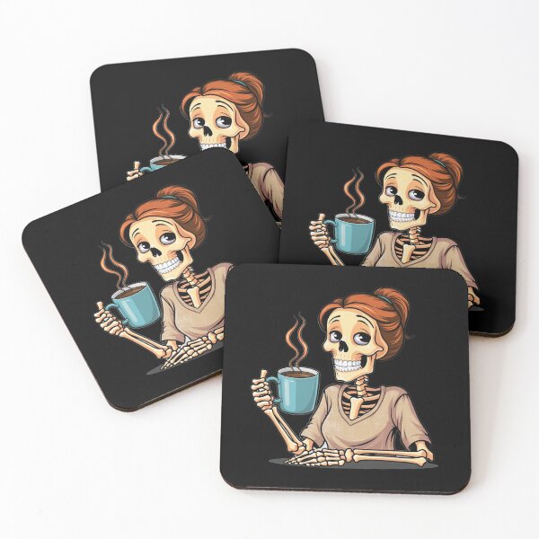 Item preview, Female Skeleton Coffee 11 designed and sold by gabrieltiveron.