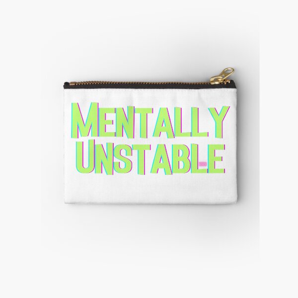 Item preview, Mentally Unstable T-shirt | Bold and Edgy Statement Tee | Standout Graphic Design designed and sold by GorillaGrodd.