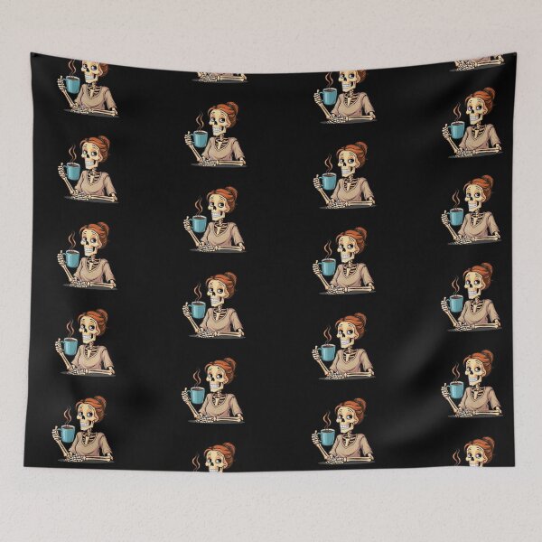 Item preview, Female Skeleton Coffee 11 designed and sold by gabrieltiveron.