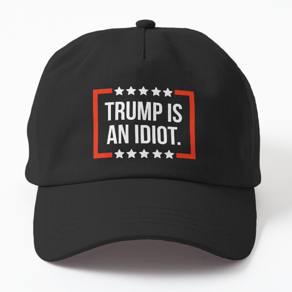 Aperçu de l'œuvre Trump est un idiot créée et vendue par Rachel the Artist .