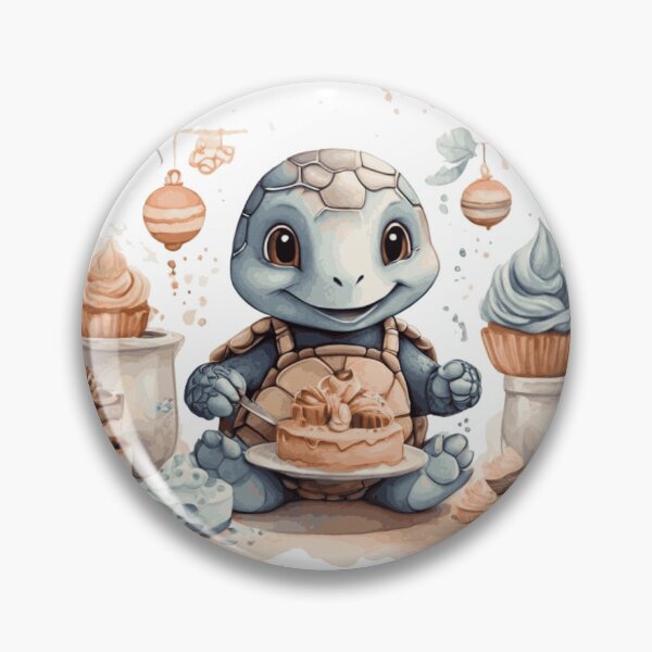 Item preview, Pastry Chef Turtle designed and sold by Pawsandco.
