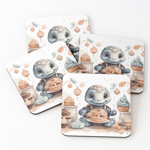 Item preview, Pastry Chef Turtle designed and sold by Pawsandco.