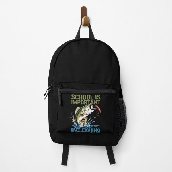 Item preview, School is Important But Fishing is Importanter, Fishing Life, designed and sold by BLZART.
