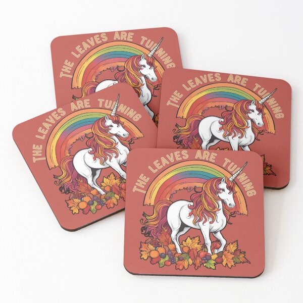 Item preview, Unicorn in autumn colors and saying designed and sold by All-About-Life.