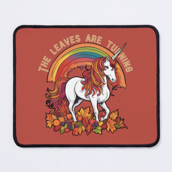 Item preview, Unicorn in autumn colors and saying designed and sold by All-About-Life.