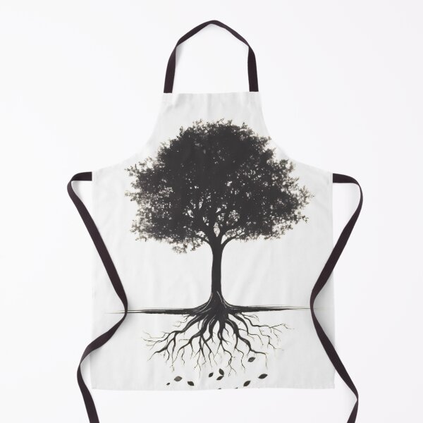 Item preview, Eternal Cycle: Tree of Life with Falling Leaves and Roots designed and sold by katerynaS99.