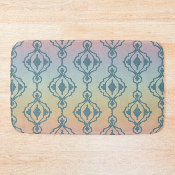 Item preview, Dacha Arabesque Pattern - Rainbow Sorbet + Peacock designed and sold by Irene Estelle.