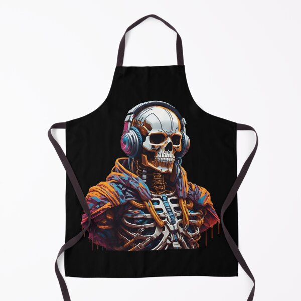 Item preview, Melting DJ Skeleton designed and sold by gabrieltiveron.