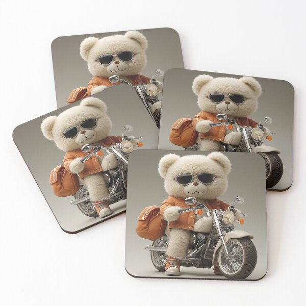 Item preview, Osito en moto designed and sold by Osintown.