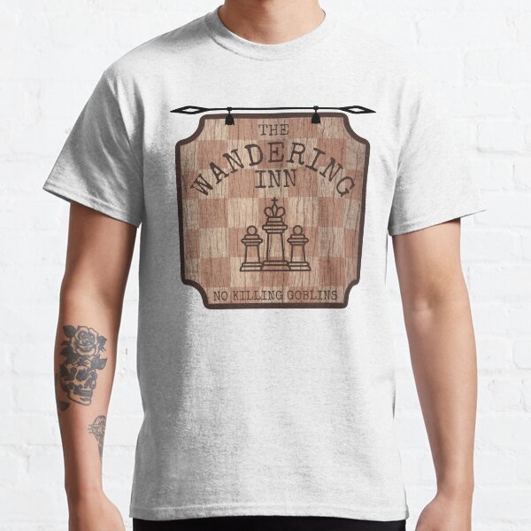 Item preview, The Wandering Inn Hanging Pub Sign designed and sold by LightsongTees.