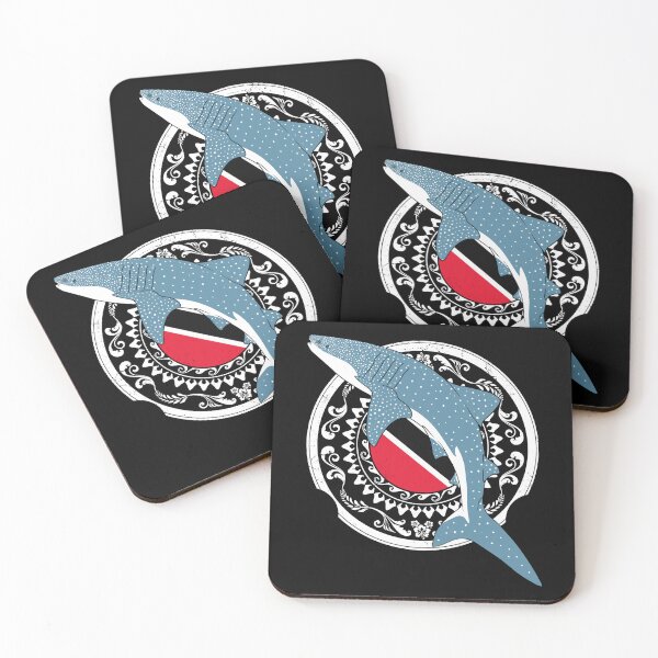 Item preview, Whale shark Trinidad Tobago designed and sold by NicGrayGraphic.
