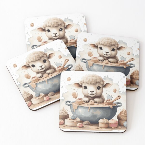 Item preview, Pastry Chef Sheep designed and sold by Pawsandco.