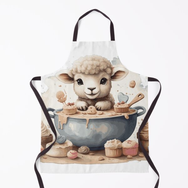 Item preview, Pastry Chef Sheep designed and sold by Pawsandco.
