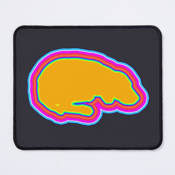 Item preview, Good Boy Naptime - orange pink halo designed and sold by Spannerbagface.