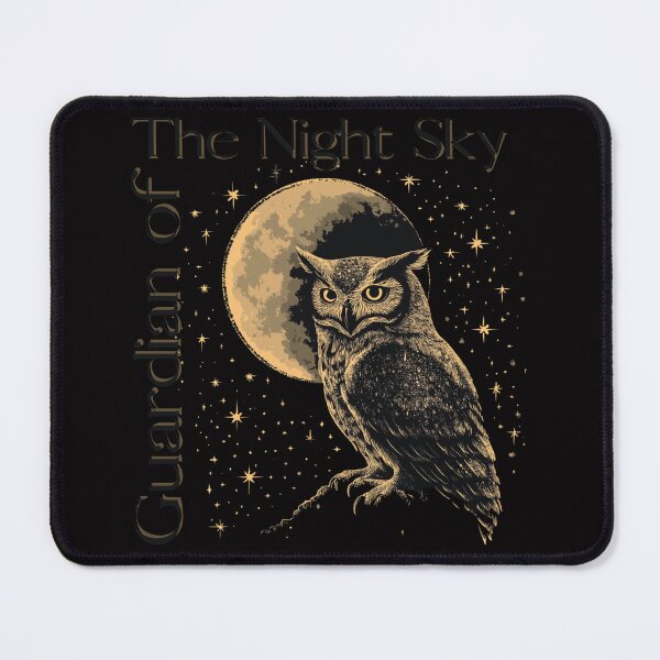Item preview, Owl Dream Guardian of The Night Sky designed and sold by InfinVibeDesign.