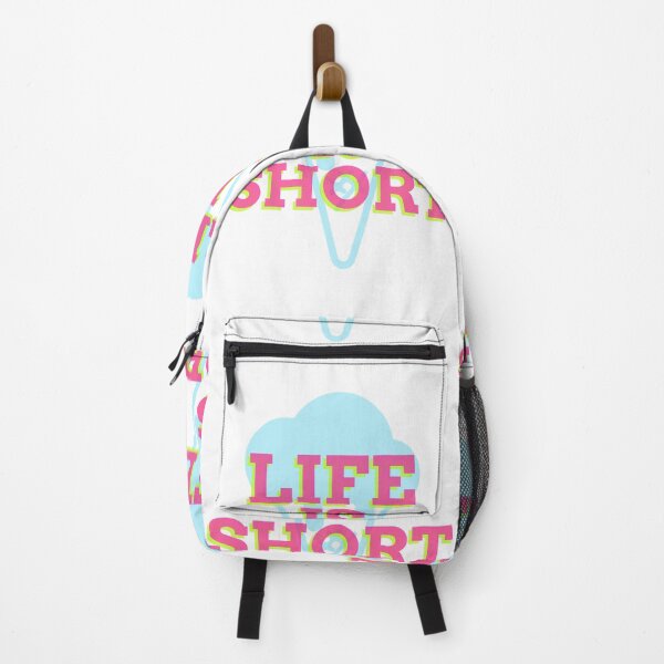 Item preview, Life is short/Ice cream T-shirt designed and sold by Akira-closet.