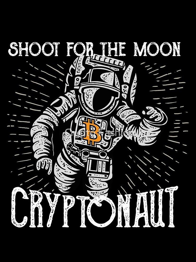 Disover Bitcoin Cryptonaut Premium Matte Vertical Poster