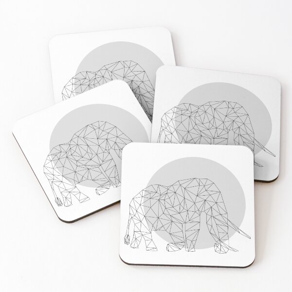 Item preview, Elephant Geometric 2 designed and sold by NoirPineapple.