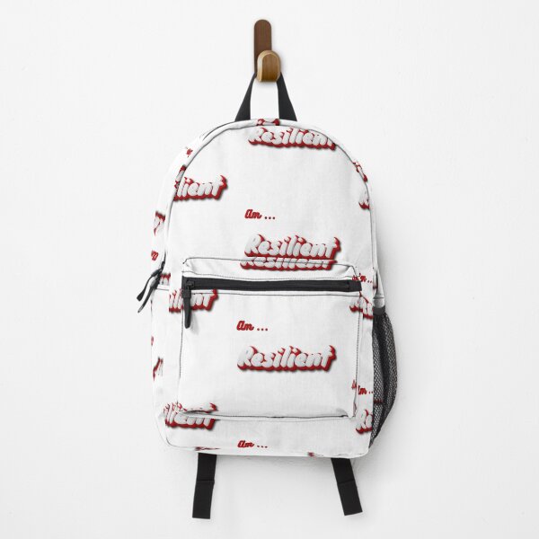 Item preview, Resilient mindset text design, in red and white. Perfect to give Strength. designed and sold by StyleFused.
