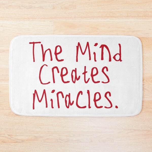 Item preview, The mind creates miracles designed and sold by kinpirks.