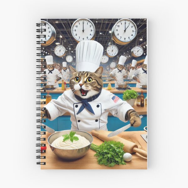 Item preview, Chef Maximus - The Ultimate Cat Cooking Showdown designed and sold by WheelieGdArt.