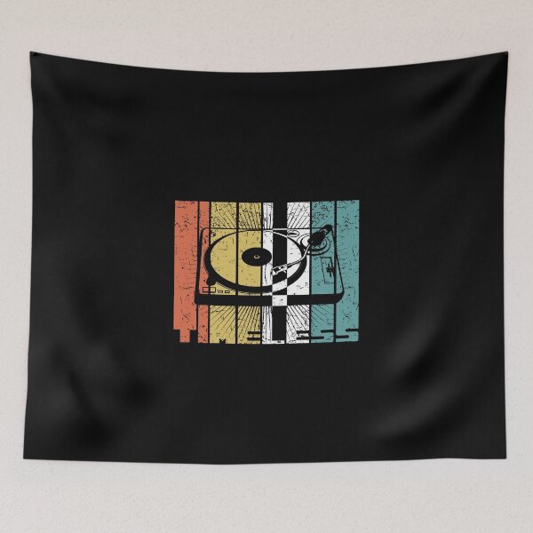 Item preview, Cool Vintage DJ Shirt with Record Player, Great Gift for Birthday designed and sold by FELSENSTEIN.